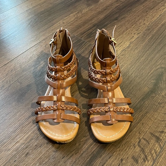 Unr8ted Sienna Gladiator Sandals- Little Kids - Picture 3 of 8